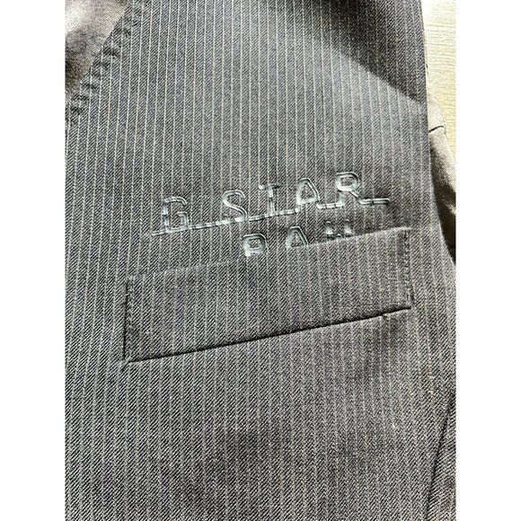 G-Star Raw Vest Waistcoat men’s Black Size Large - Picture 2 of 9